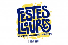 Imatge gràfica de Festes Lliures de racisme, masclisme i LGTBIQFÒBIA Llimona disseny gràfic i desenvolupament web