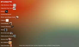 Pàgina d'artistes que han participat en l'exposició El Temps Llimona disseny gràfic i desenvolupament web